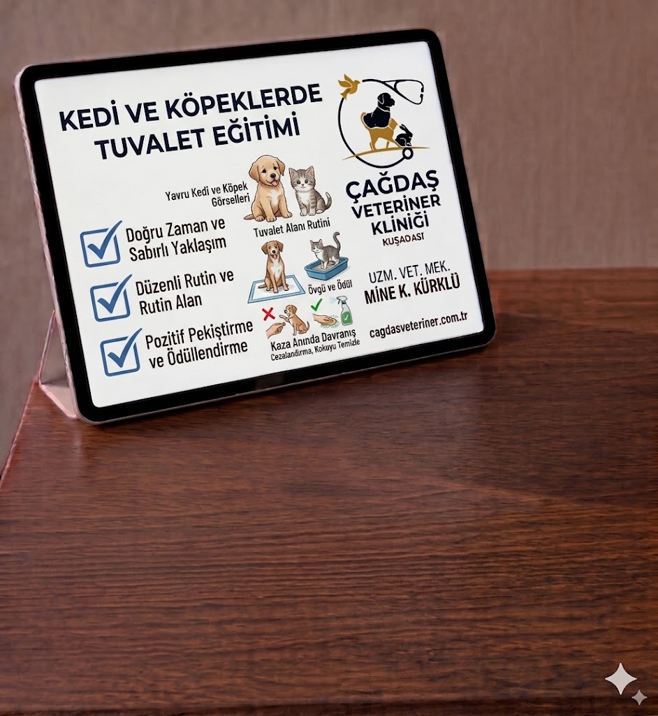 Kedi & Köpeklerde Tuvalet Eğitimi